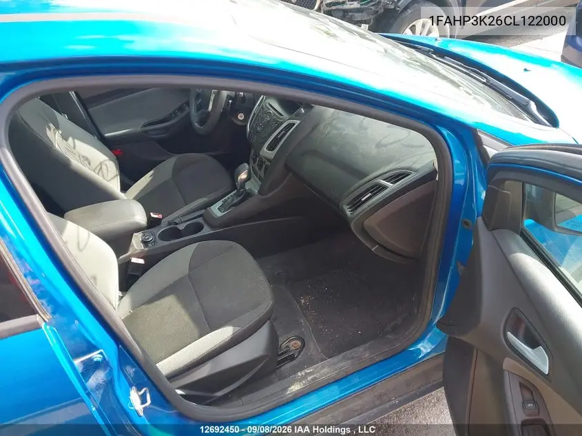 2012 FORD FOCUS VIN 1FAHP3K26CL122000 — фото 5