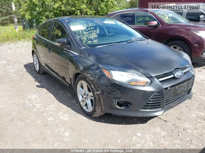 FORD FOCUS 2012, VIN 1FAHP3N21CL379660
