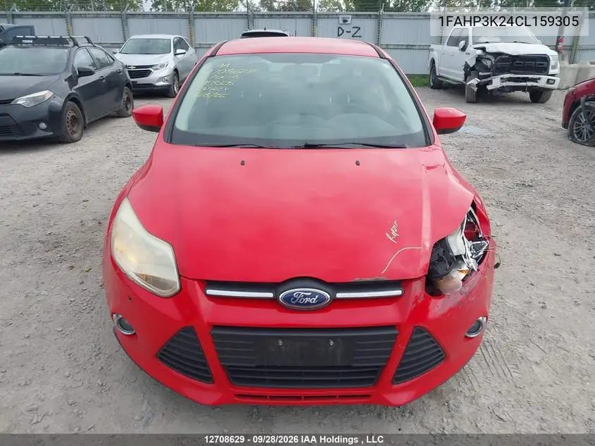 2012 FORD FOCUS VIN 1FAHP3K24CL159305 — фото 12