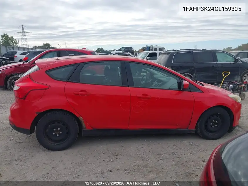 2012 FORD FOCUS VIN 1FAHP3K24CL159305 — фото 13