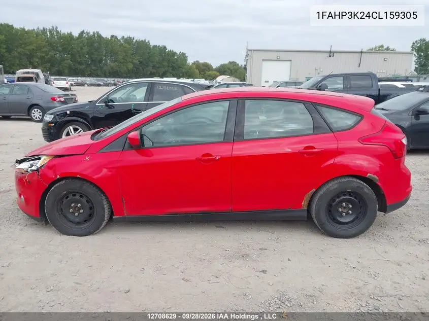 2012 FORD FOCUS VIN 1FAHP3K24CL159305 — фото 14