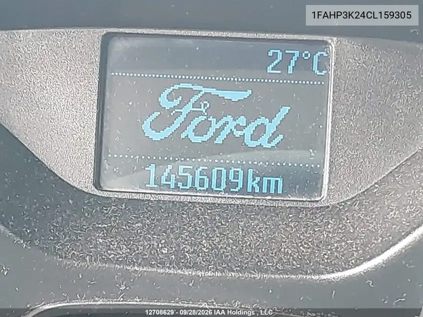 2012 FORD FOCUS VIN 1FAHP3K24CL159305 — фото 15