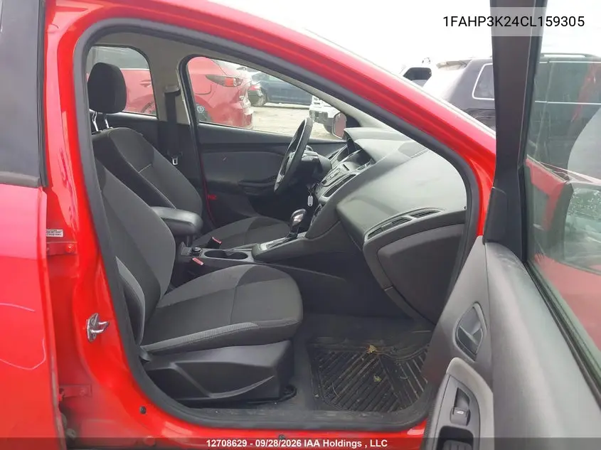 2012 FORD FOCUS VIN 1FAHP3K24CL159305 — фото 5