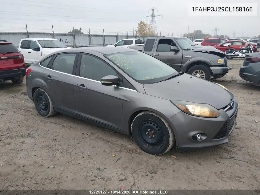 FORD FOCUS 2012, VIN 1FAHP3J29CL158166