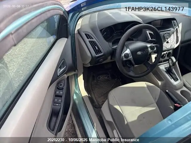 2012 FORD FOCUS VIN 1FAHP3K26CL143977 — фото 5