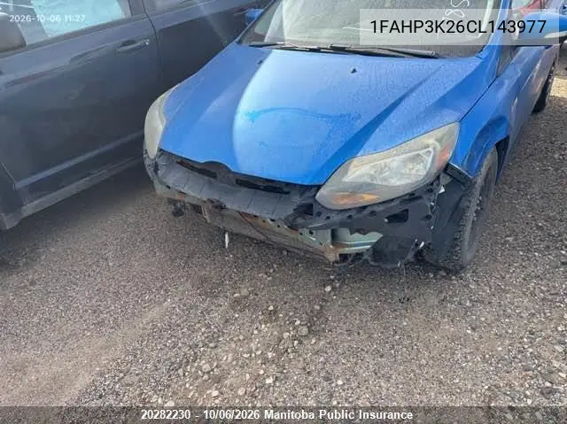 2012 FORD FOCUS VIN 1FAHP3K26CL143977 — фото 6
