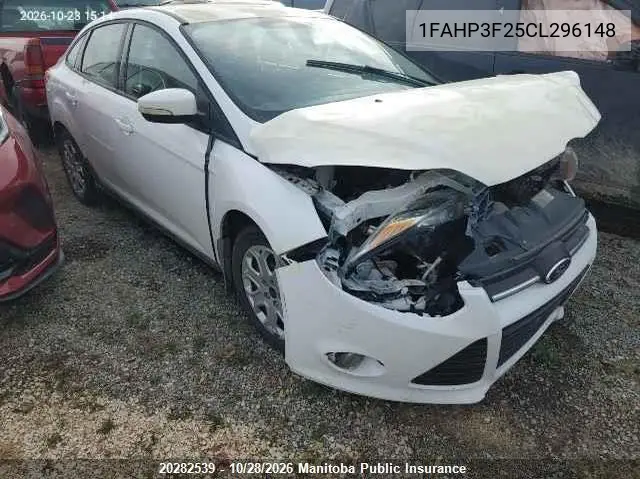 FORD FOCUS 2012, VIN 1FAHP3F25CL296148