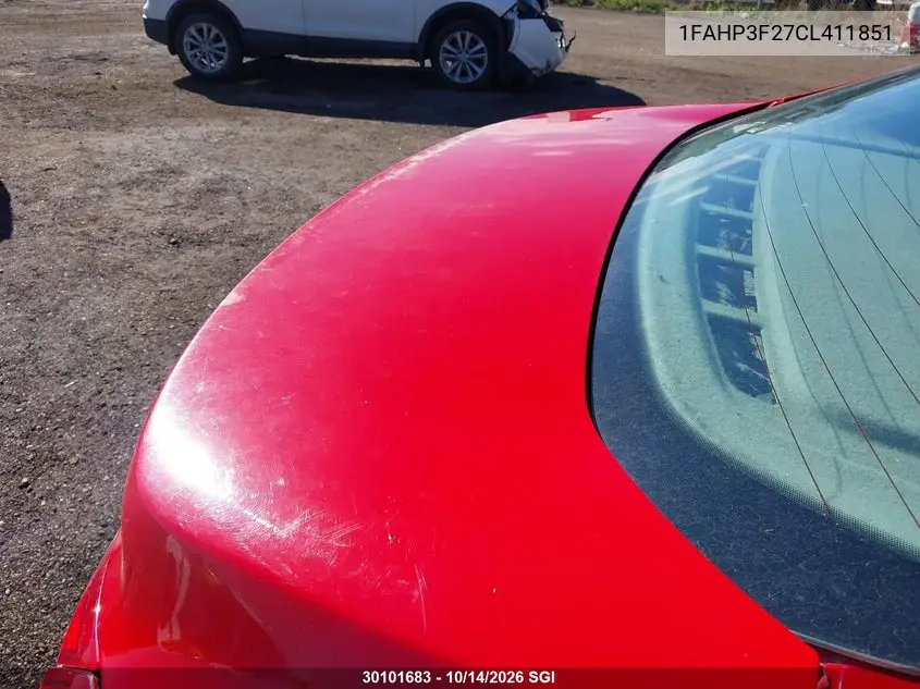 2012 FORD FOCUS VIN 1FAHP3F27CL411851 — фото 14