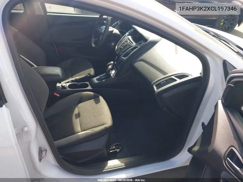2012 FORD FOCUS VIN 1FAHP3K2XCL197346 — фото 5