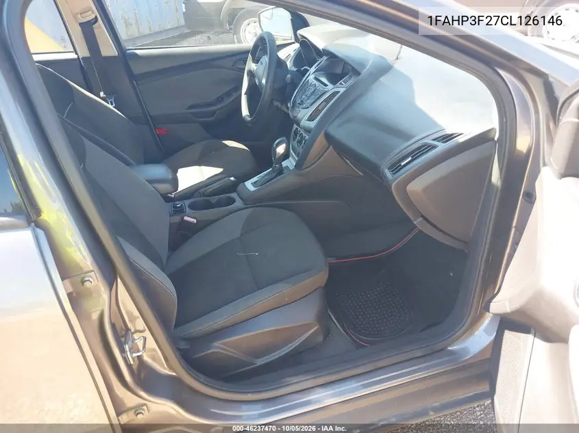 2012 FORD FOCUS VIN 1FAHP3F27CL126146 — фото 5