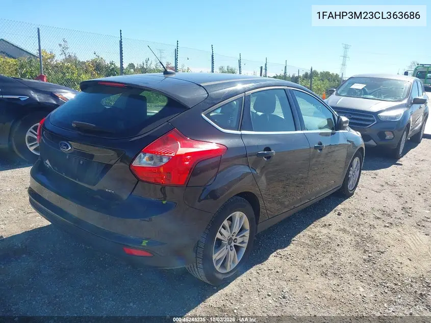 2012 FORD FOCUS VIN 1FAHP3M23CL363686 — фото 4