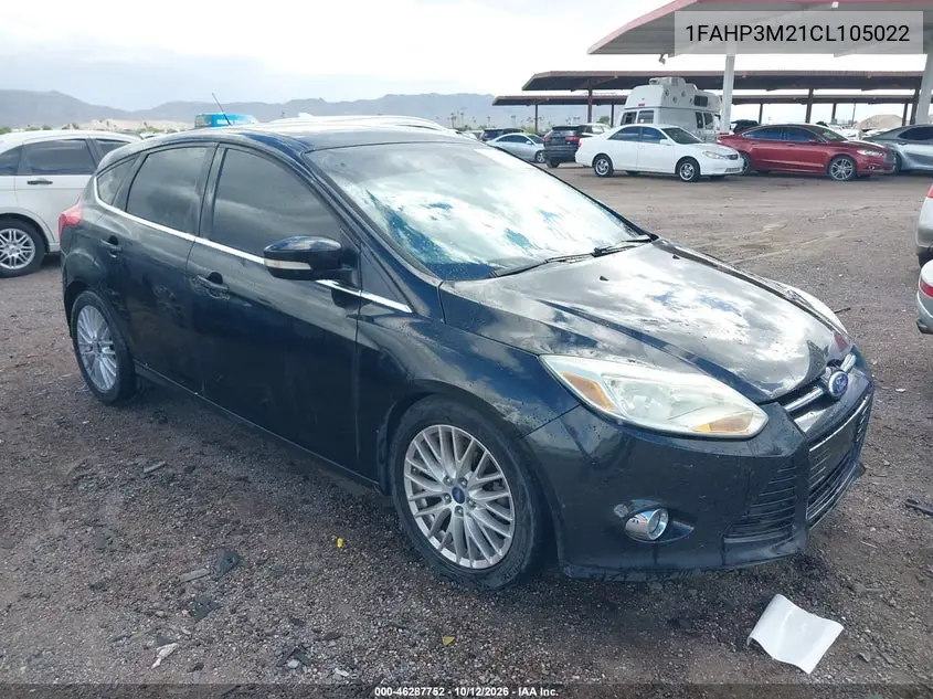 FORD FOCUS 2012, VIN 1FAHP3M21CL105022