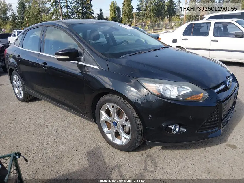 FORD FOCUS 2012, VIN 1FAHP3J25CL290955