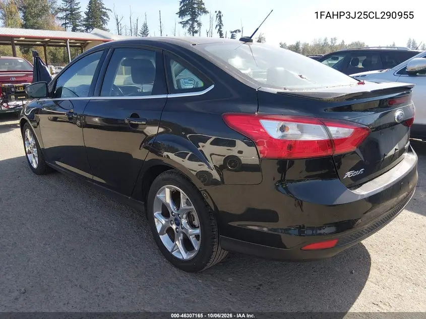 2012 FORD FOCUS VIN 1FAHP3J25CL290955 — фото 3