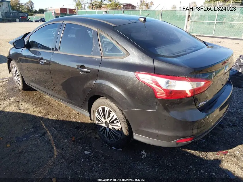 2012 FORD FOCUS VIN 1FAHP3F26CL324023 — фото 3