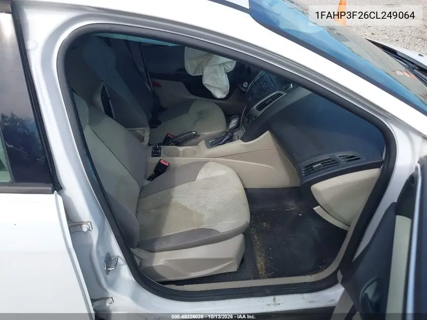 2012 FORD FOCUS VIN 1FAHP3F26CL249064 — фото 5