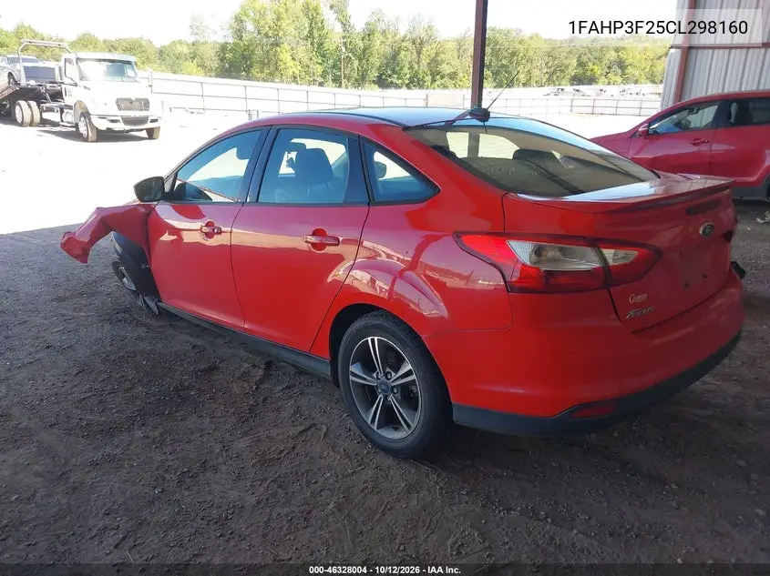 2012 FORD FOCUS VIN 1FAHP3F25CL298160 — фото 3