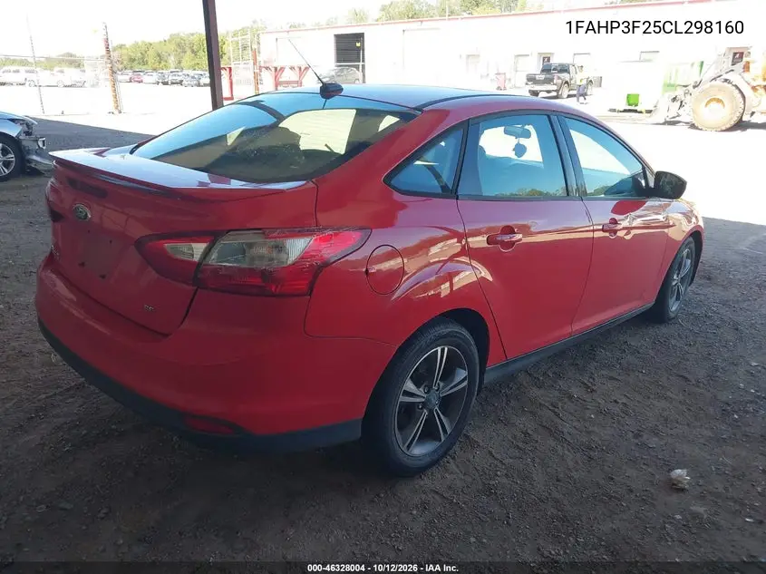 2012 FORD FOCUS VIN 1FAHP3F25CL298160 — фото 4