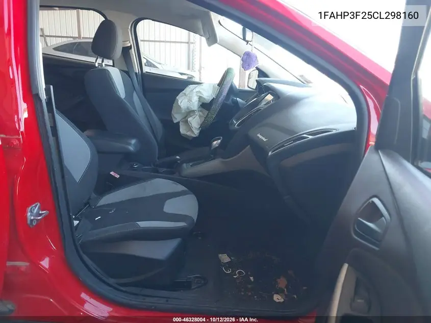 2012 FORD FOCUS VIN 1FAHP3F25CL298160 — фото 5