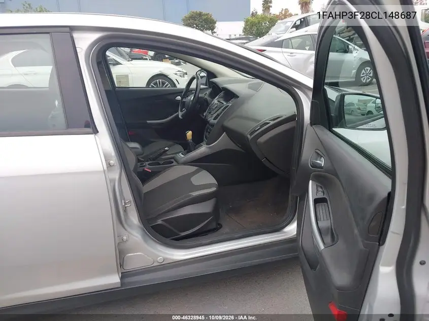 2012 FORD FOCUS VIN 1FAHP3F28CL148687 — фото 5