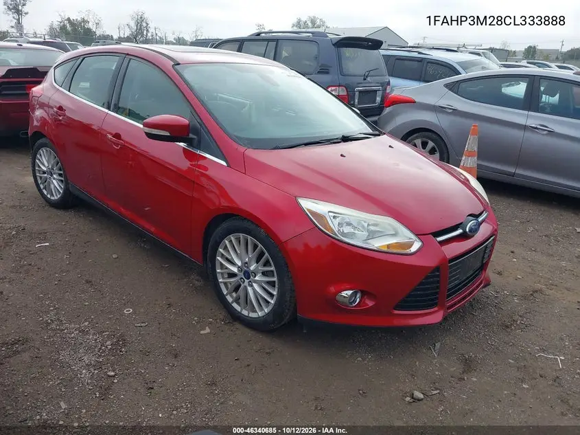 FORD FOCUS 2012, VIN 1FAHP3M28CL333888