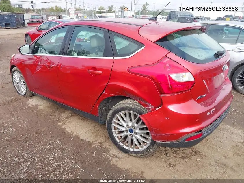 2012 FORD FOCUS VIN 1FAHP3M28CL333888 — фото 3