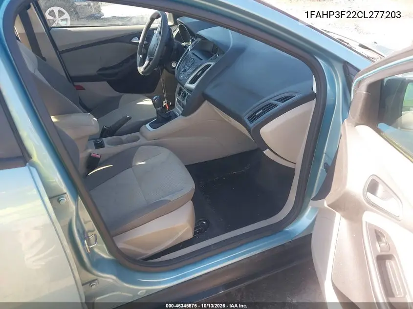 2012 FORD FOCUS VIN 1FAHP3F22CL277203 — фото 5