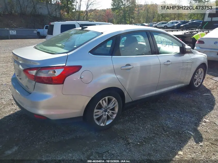 2012 FORD FOCUS VIN 1FAHP3H22CL473753 — фото 4