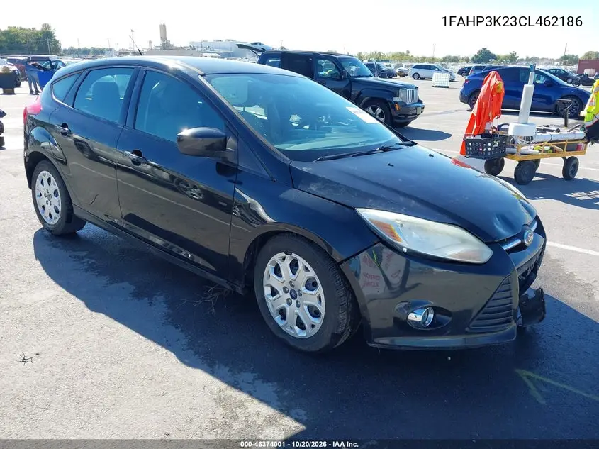 FORD FOCUS 2012, VIN 1FAHP3K23CL462186