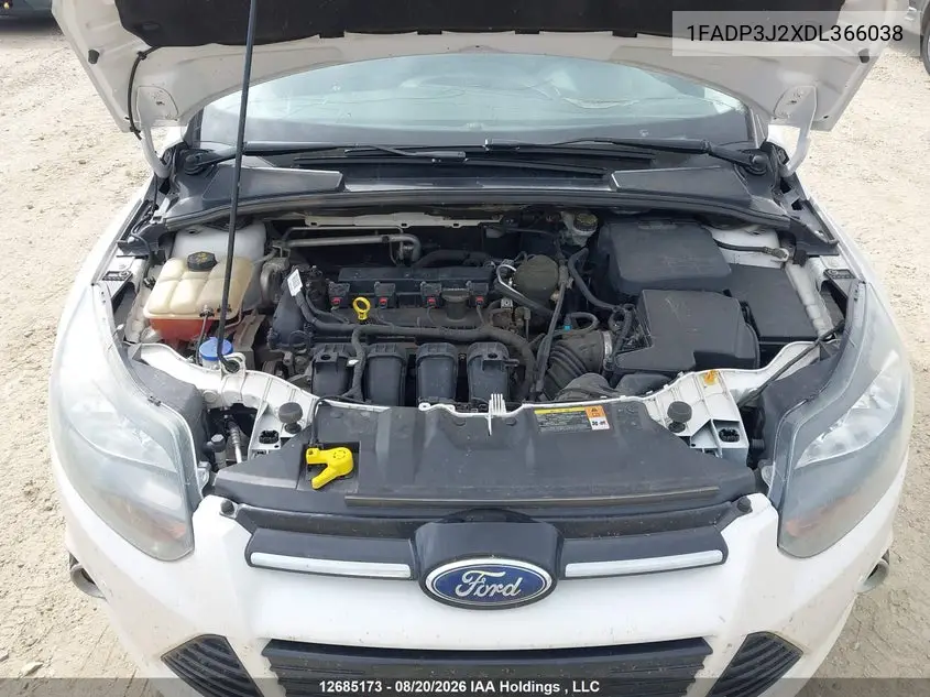2013 FORD FOCUS VIN 1FADP3J2XDL366038 — фото 10