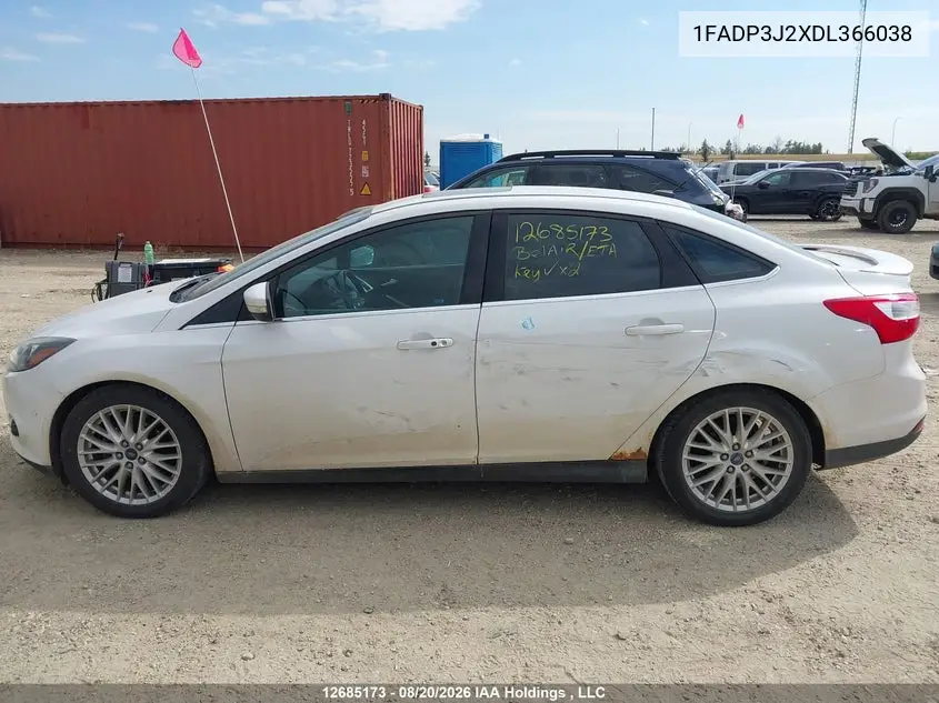 2013 FORD FOCUS VIN 1FADP3J2XDL366038 — фото 14