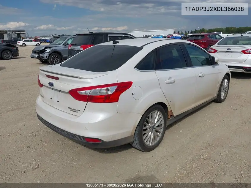 2013 FORD FOCUS VIN 1FADP3J2XDL366038 — фото 4