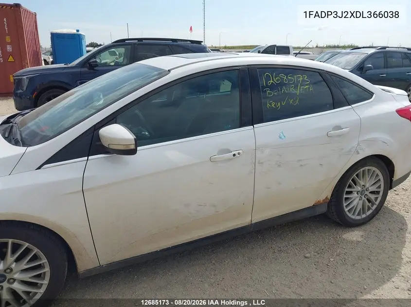 2013 FORD FOCUS VIN 1FADP3J2XDL366038 — фото 6