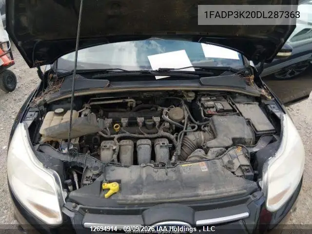 2013 FORD FOCUS VIN 1FADP3K20DL287363 — фото 11