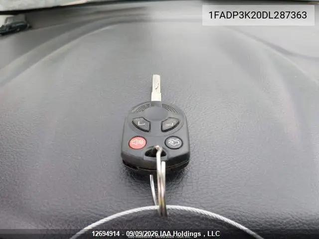 2013 FORD FOCUS VIN 1FADP3K20DL287363 — фото 12