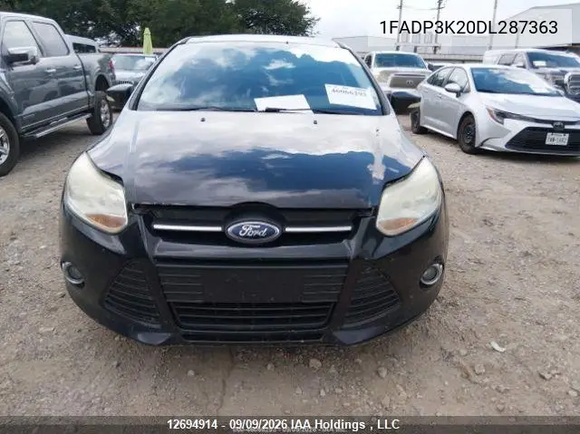 2013 FORD FOCUS VIN 1FADP3K20DL287363 — фото 13