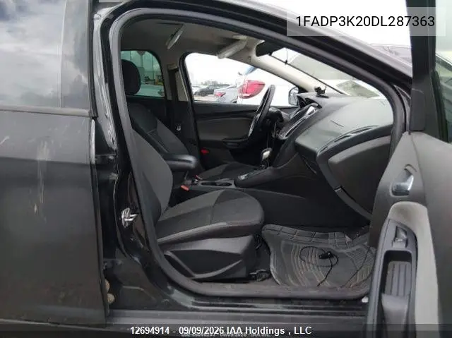 2013 FORD FOCUS VIN 1FADP3K20DL287363 — фото 6