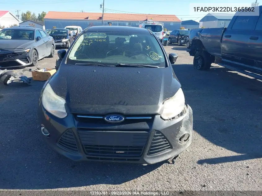 2013 FORD FOCUS VIN 1FADP3K22DL365562 — фото 12