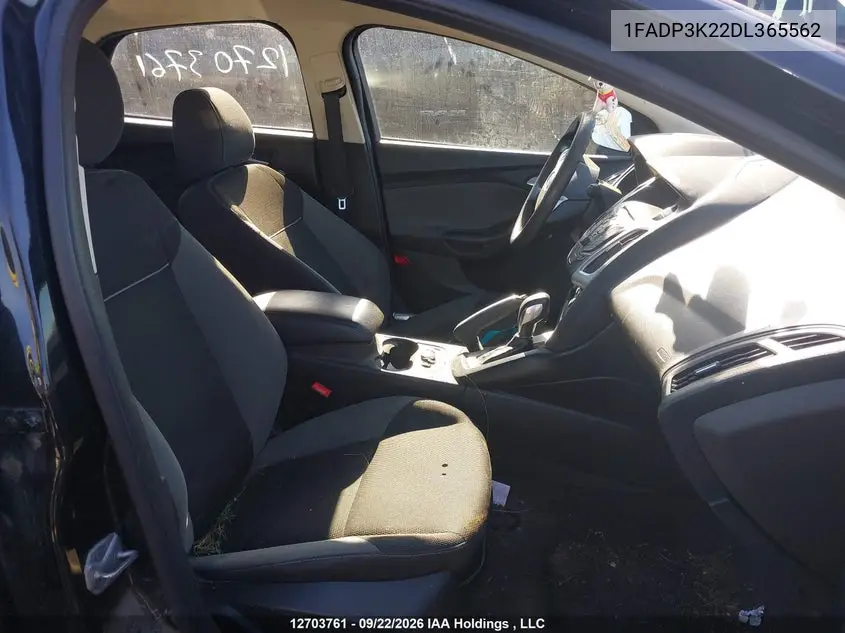 2013 FORD FOCUS VIN 1FADP3K22DL365562 — фото 5