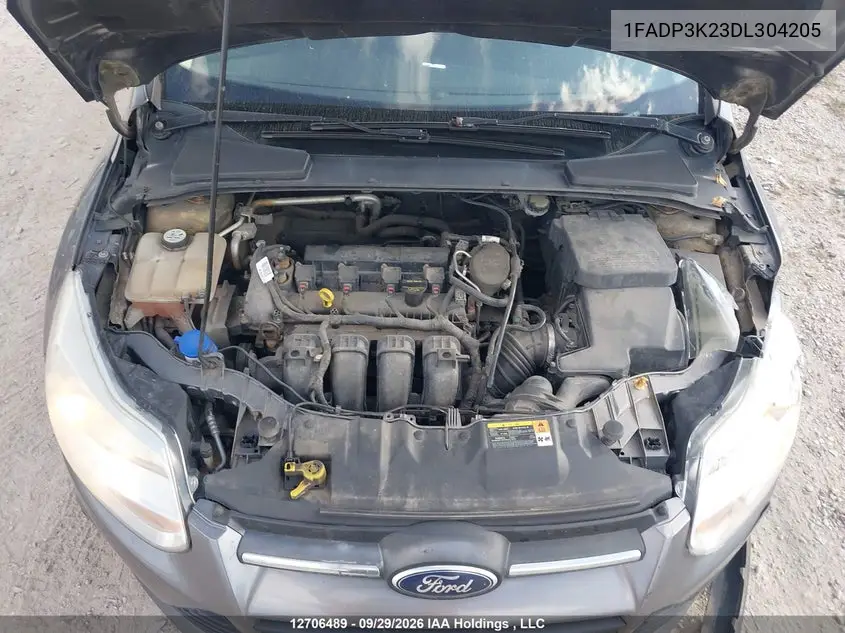 2013 FORD FOCUS VIN 1FADP3K23DL304205 — фото 10