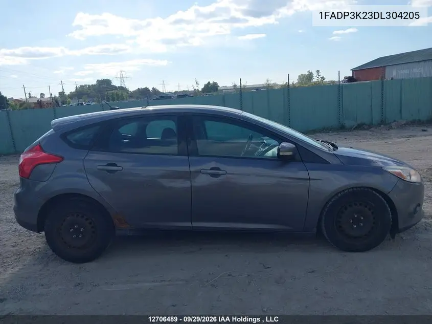 2013 FORD FOCUS VIN 1FADP3K23DL304205 — фото 13