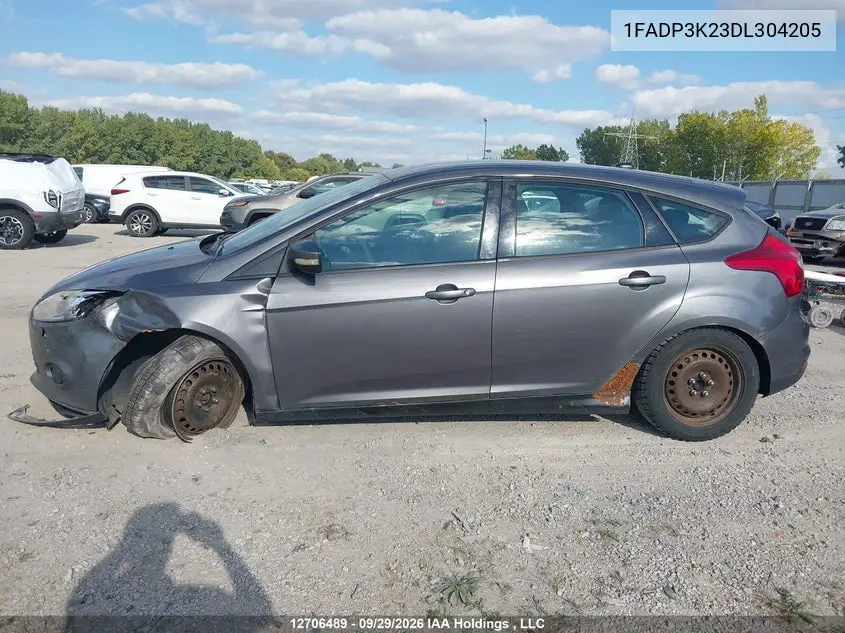 2013 FORD FOCUS VIN 1FADP3K23DL304205 — фото 14