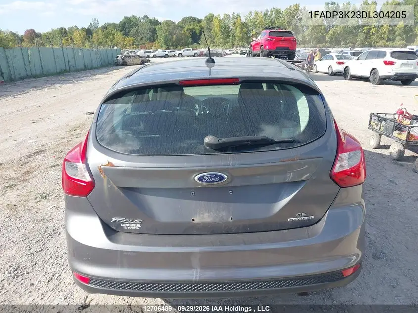2013 FORD FOCUS VIN 1FADP3K23DL304205 — фото 16