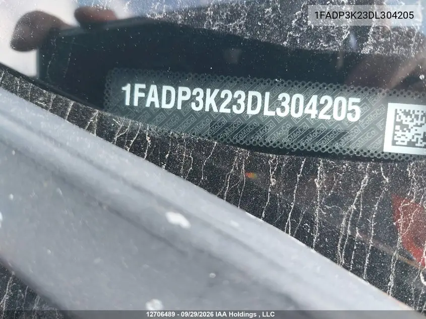2013 FORD FOCUS VIN 1FADP3K23DL304205 — фото 18