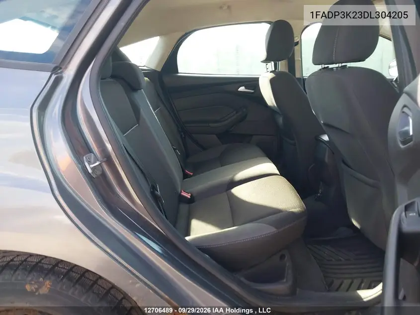 2013 FORD FOCUS VIN 1FADP3K23DL304205 — фото 8
