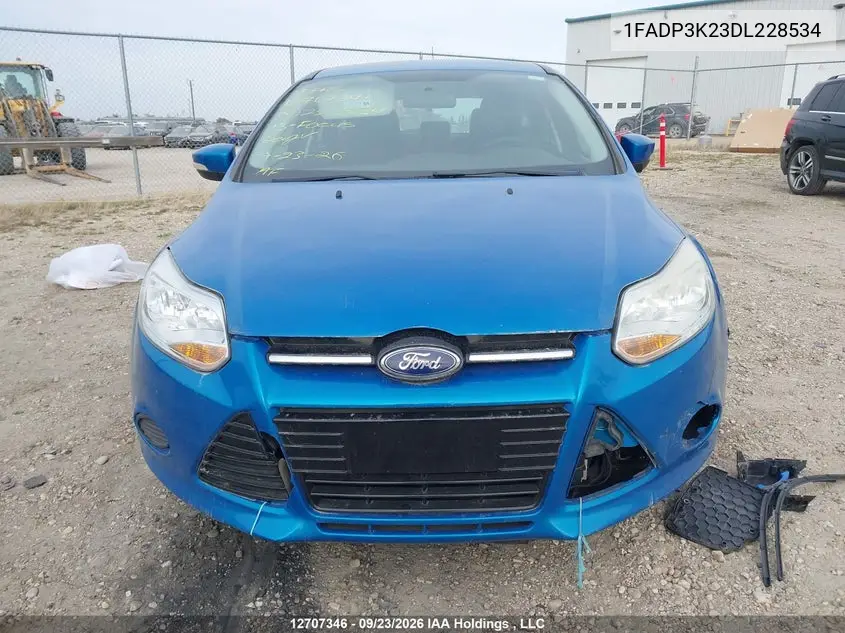 2013 FORD FOCUS VIN 1FADP3K23DL228534 — фото 13