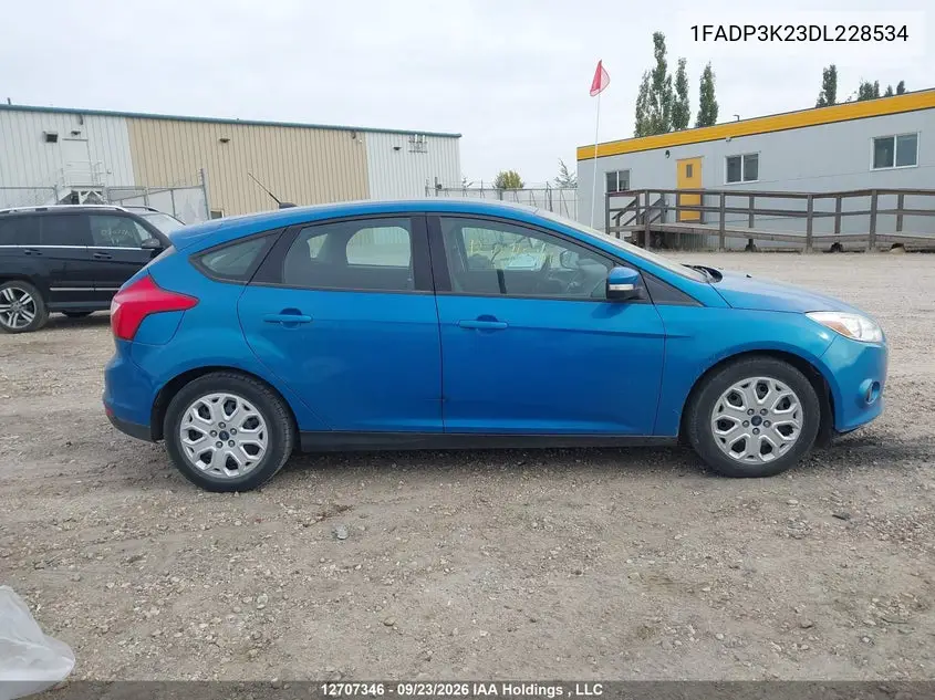 2013 FORD FOCUS VIN 1FADP3K23DL228534 — фото 14