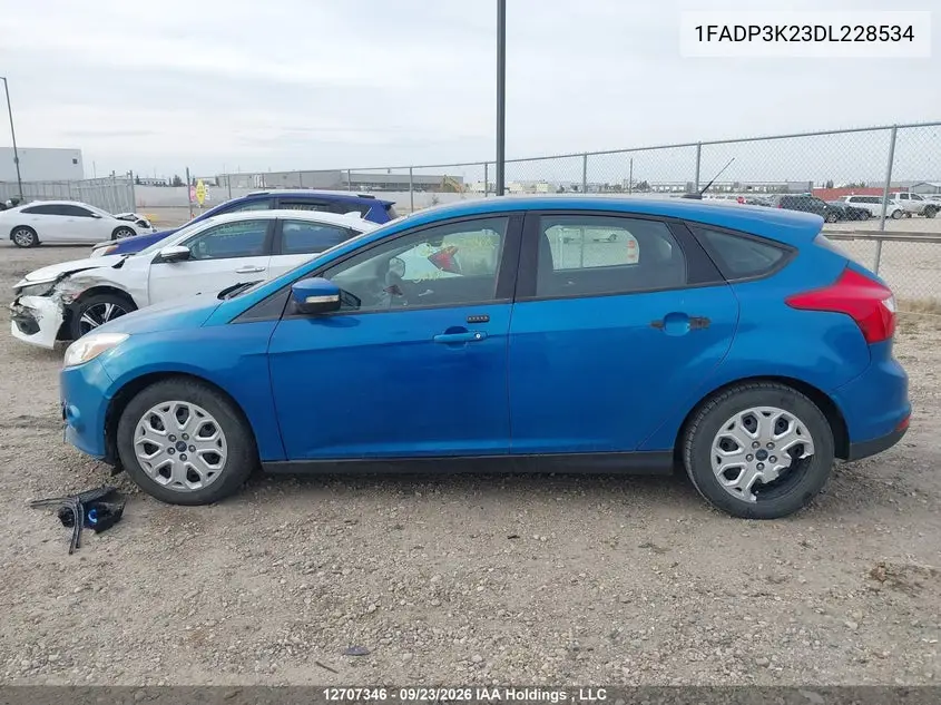 2013 FORD FOCUS VIN 1FADP3K23DL228534 — фото 15