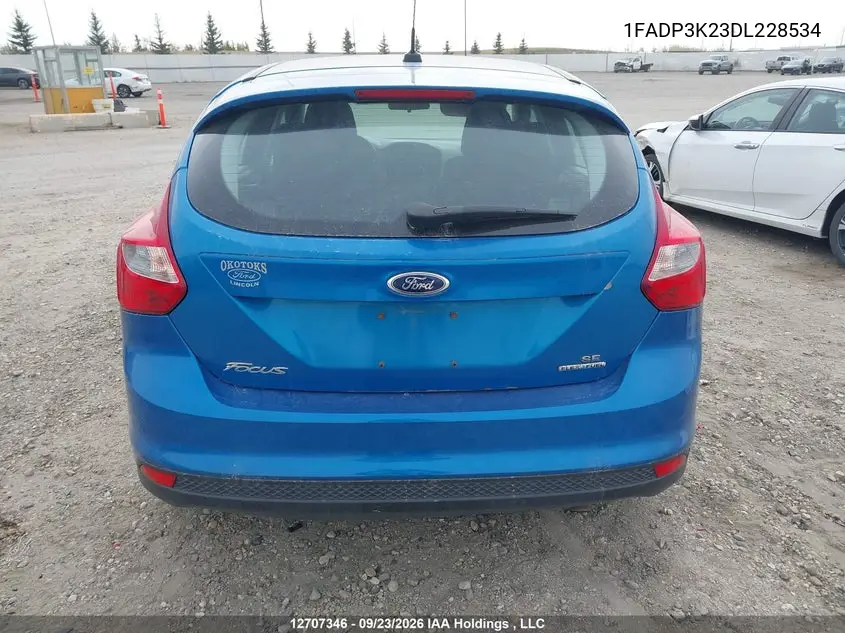 2013 FORD FOCUS VIN 1FADP3K23DL228534 — фото 17