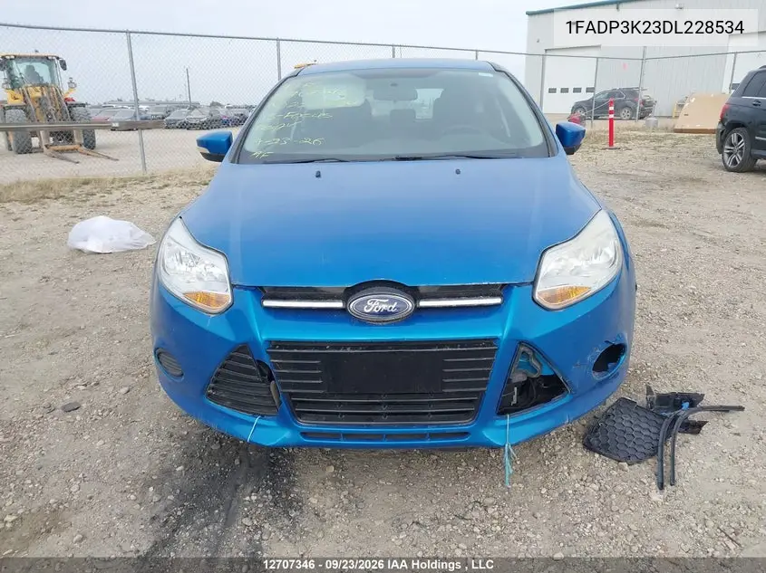 2013 FORD FOCUS VIN 1FADP3K23DL228534 — фото 6